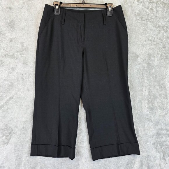 Michael Kors Pants - Michael Kors Pants Womens 8 Petite Black Cropped Trouser Dress Work Career